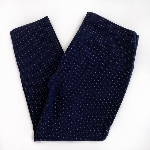 Cropped Polka Dot Dress Pants - Picture 4 of 6